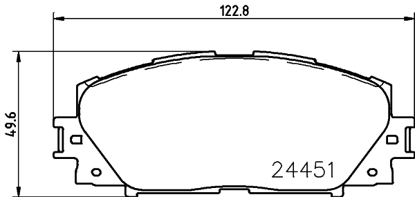 Remblokset Mintex MDB3225