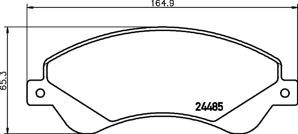 Remblokset Mintex MDB2852