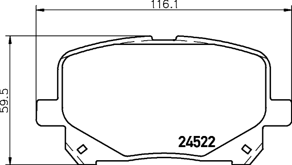 Remblokset Mintex MDB2344