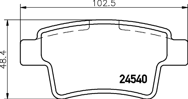 Remblokset Mintex MDB2892