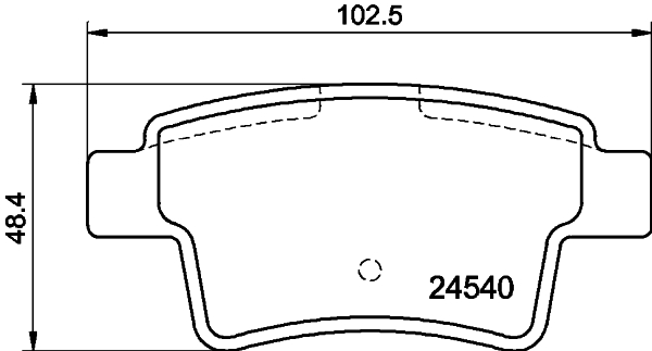 Remblokset Mintex MDB2892