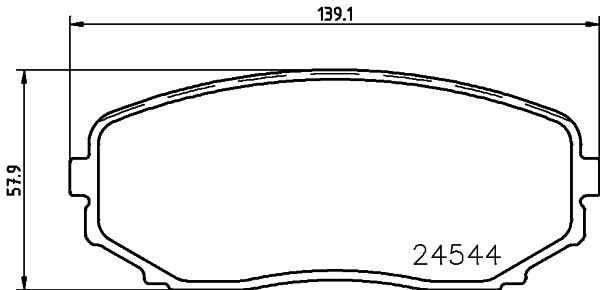 Remblokset Mintex MDB2885