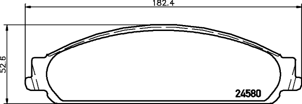 Remblokset Mintex MDB2731