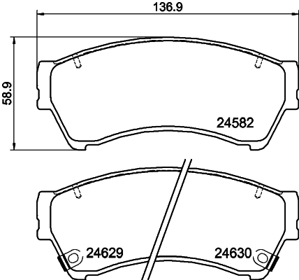 Remblokset Mintex MDB2935