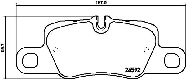 Remblokset Mintex MDB3127