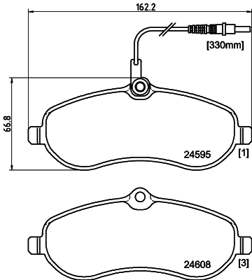 Remblokset Mintex MDB2901