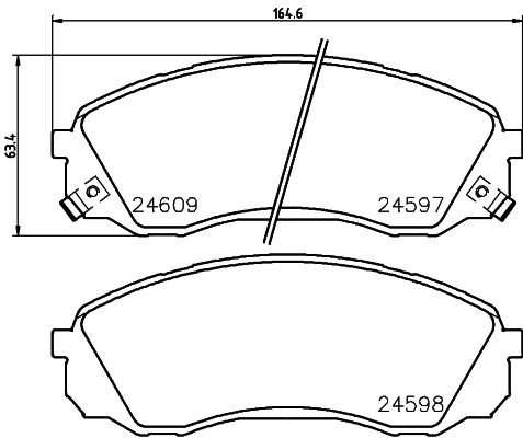 Remblokset Mintex MDB2921