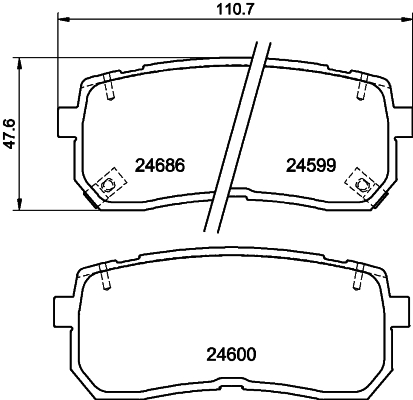 Remblokset Mintex MDB2922