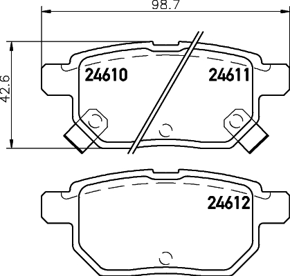 Remblokset Mintex MDB2925