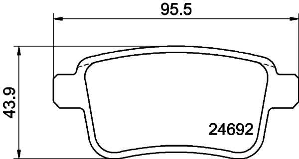 Remblokset Mintex MDB2964