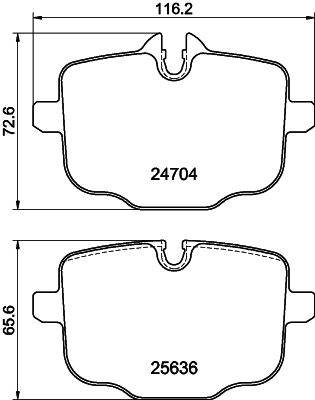 Remblokset Mintex MDB3894