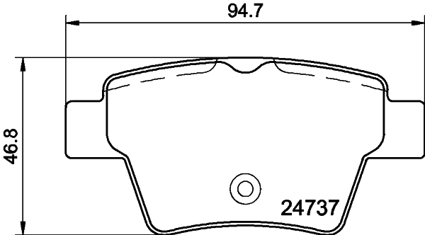 Remblokset Mintex MDB2951