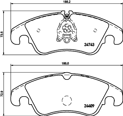 Remblokset Mintex MDB2934