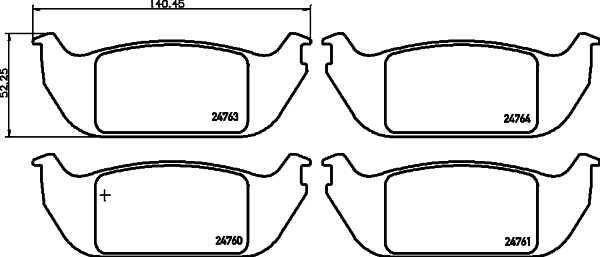 Remblokset Mintex MDB2536