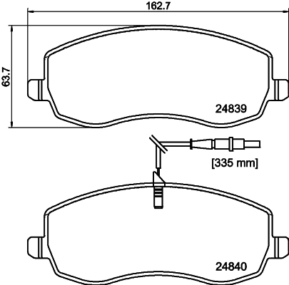 Remblokset Mintex MDB2953