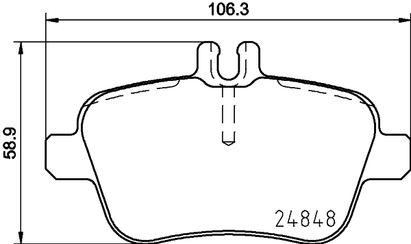 Remblokset Mintex MDB3206