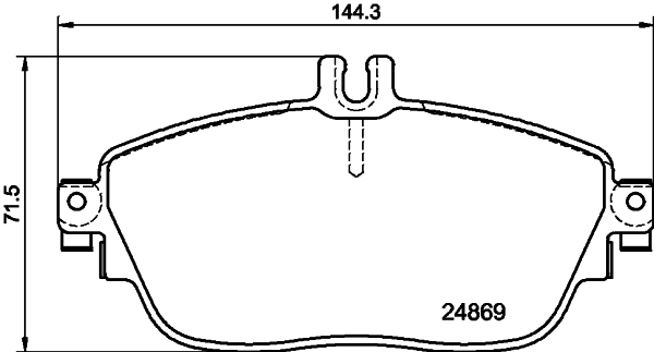 Remblokset Mintex MDB3242