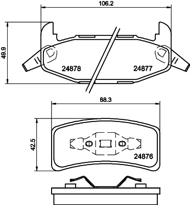 Remblokset Mintex MDB1765