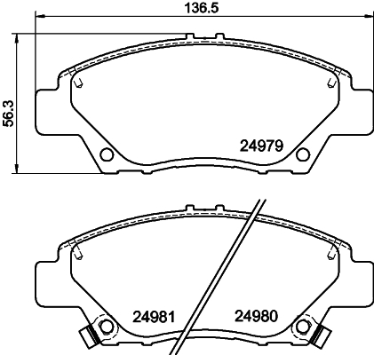 Remblokset Mintex MDB3063