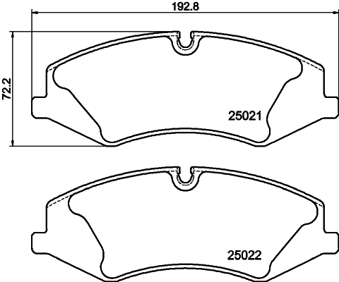 Remblokset Mintex MDB3073