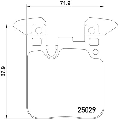 Remblokset Mintex MDB3745