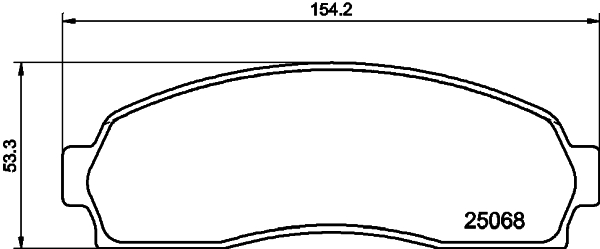 Remblokset Mintex MDB2086