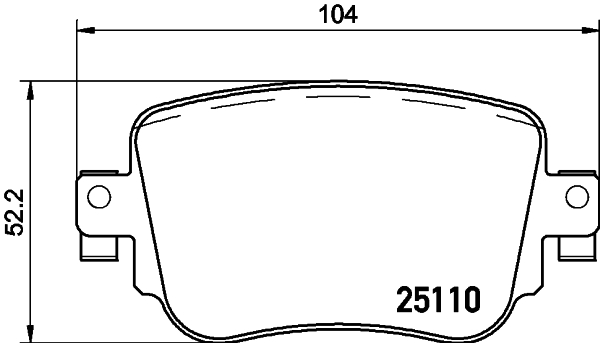 Remblokset Mintex MDB3382