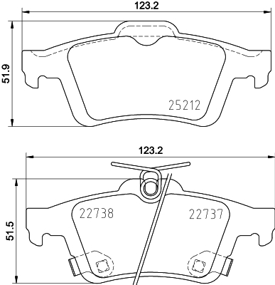 Remblokset Mintex MDB4065