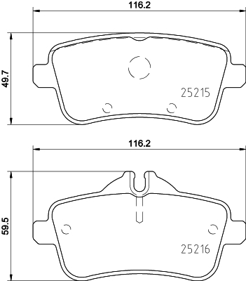 Remblokset Mintex MDB3315