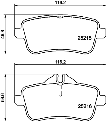 Remblokset Mintex MDB3245