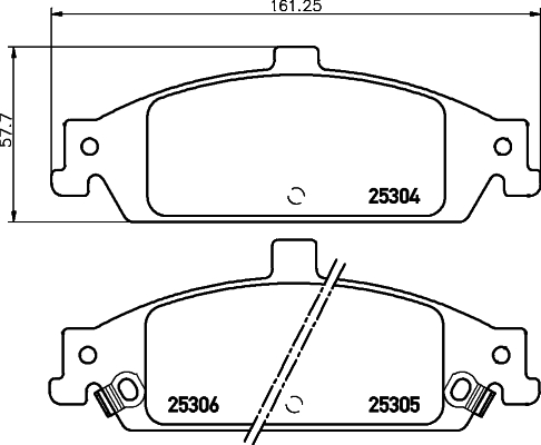 Remblokset Mintex MDB2297