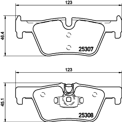 Remblokset Mintex MDB3215