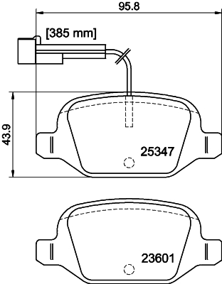 Remblokset Mintex MDB3204