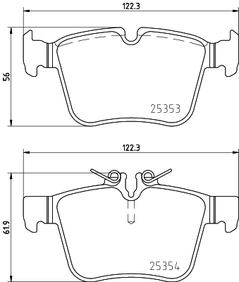 Remblokset Mintex MDB3711