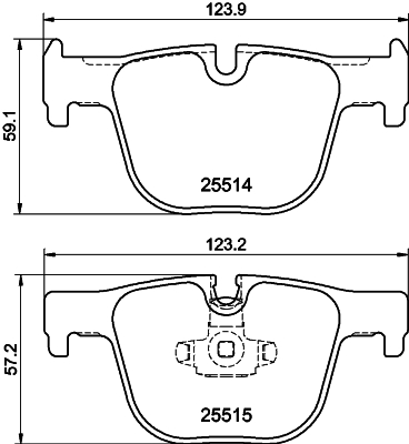 Remblokset Mintex MDB3258