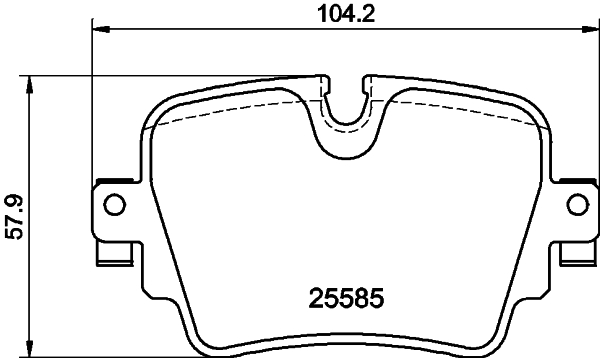 Remblokset Mintex MDB3377