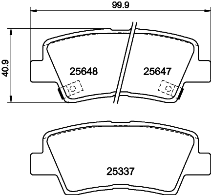 Remblokset Mintex MDB3306