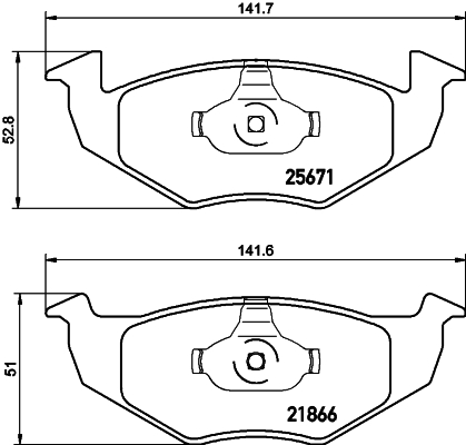 Remblokset Mintex MDB3285