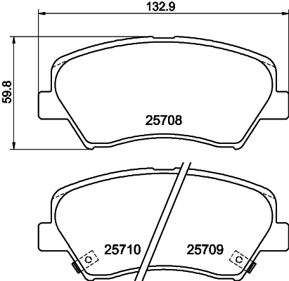 Remblokset Mintex MDB3363