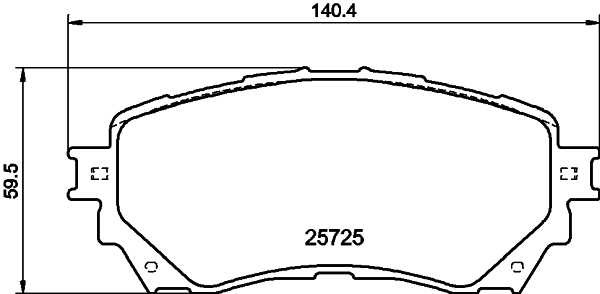 Remblokset Mintex MDB3386