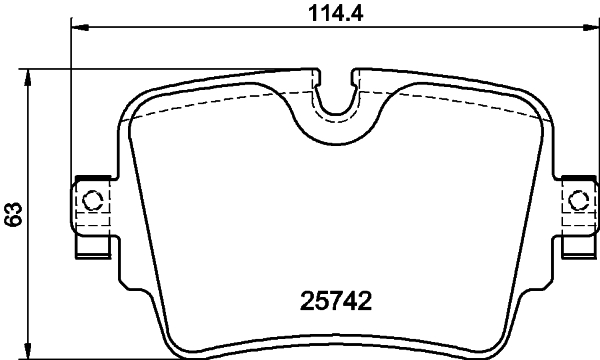 Remblokset Mintex MDB3388