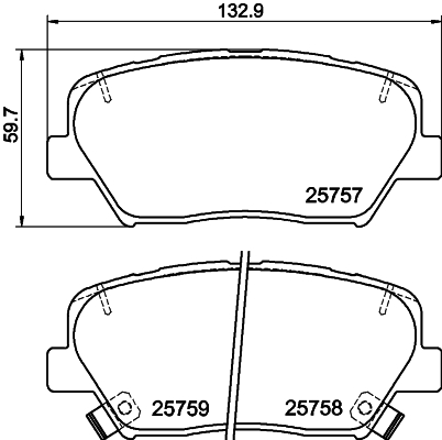 Remblokset Mintex MDB3378