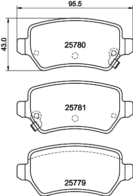 Remblokset Mintex MDB4179