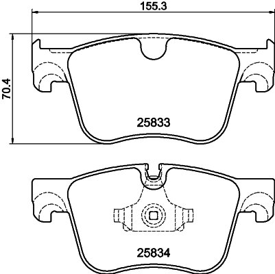 Remblokset Mintex MDB3394