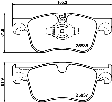 Remblokset Mintex MDB3393