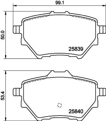 Remblokset Mintex MDB3401