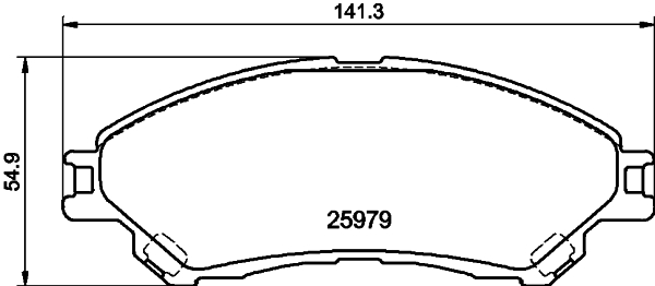 Remblokset Mintex MDB3427