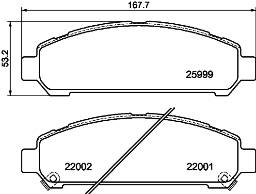 Remblokset Mintex MDB3426