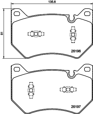 Remblokset Mintex MDB4169