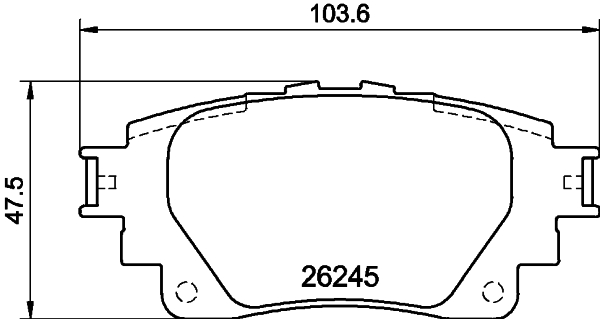 Remblokset Mintex MDB4292